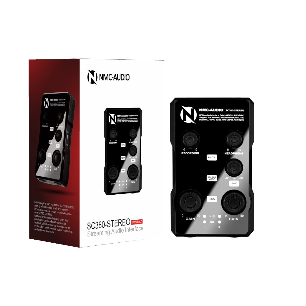 Box Live NMC-AUDIO SC380-STEREO V2