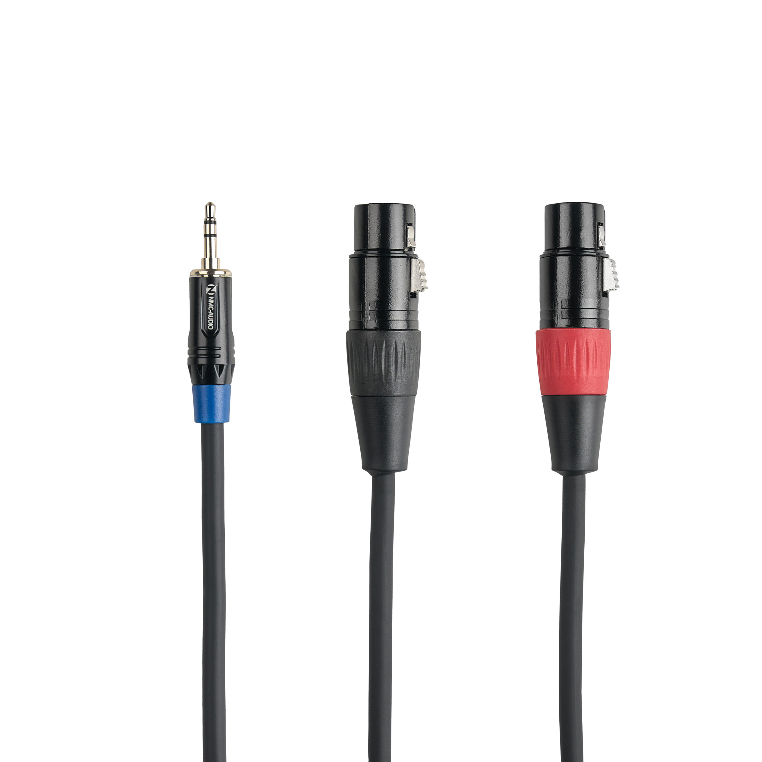 Dây Cáp Âm Thanh	NMC-AUDIO NMC-C26F6F (1 đầu 3.5mm stereo đực ra 2 đầu XLR cái)